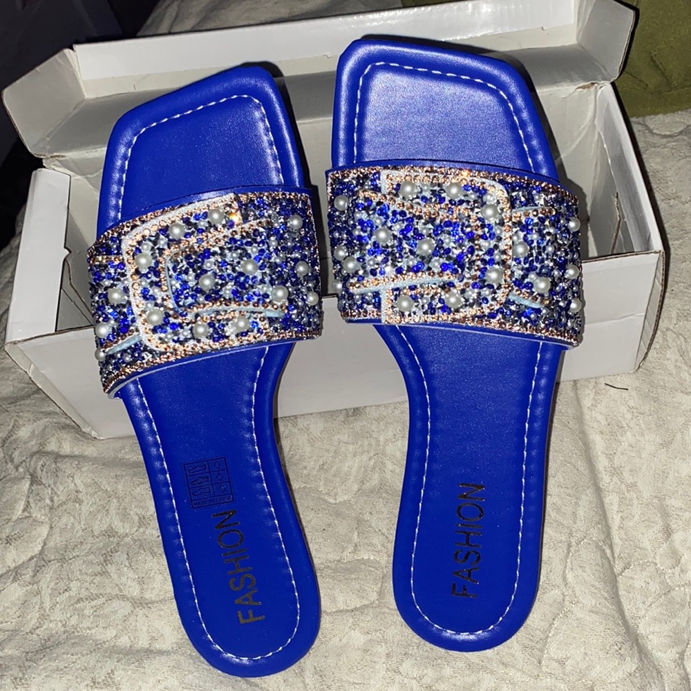 Bedazzled sandals
